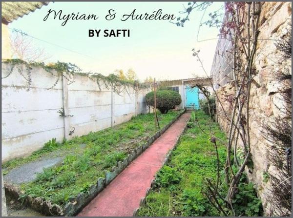 Maison de ville – 70 m² habitables – Jardin