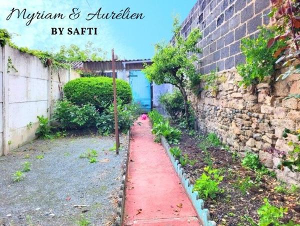 Maison de ville – 70 m² habitables – Jardin