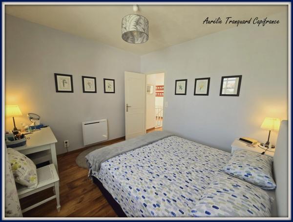 Maison à vendre 7 pièces SAINT JEAN D'ANGELY centre (17) 135m² avec Grand GARAGE, 3 chambres et 1 bureau