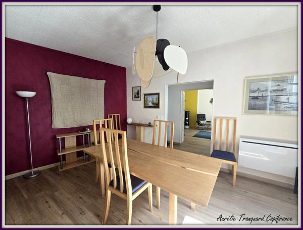 Maison à vendre 7 pièces SAINT JEAN D'ANGELY centre (17) 135m² avec Grand GARAGE, 3 chambres et 1 bureau