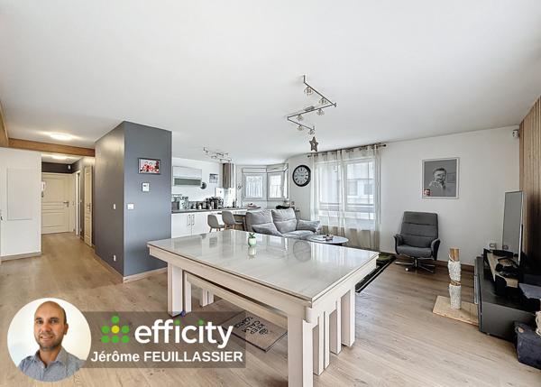 Appartement 4 pièces - 92 m² Exclusivité efficity
