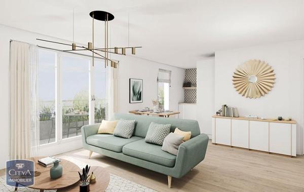 Appartement à louer 2 pièces 44.36m²