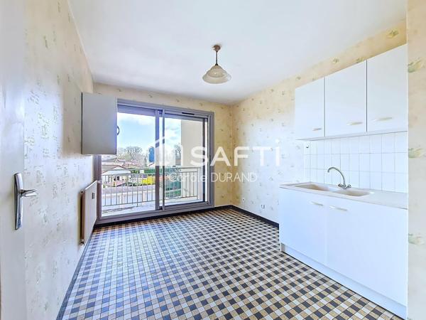 T2 avec balcon, ascenseur et vue dégagée