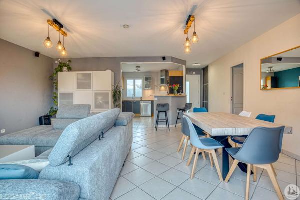 Maison de plain pied de 112m2, garage, piscine
