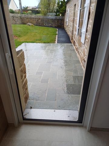 Plougasnou (29630) Plougasnou Samson, maison 1850 reconstruite à neuf avec accès pmr, 4 chambres, piscine, terrain de 1200 m2, g