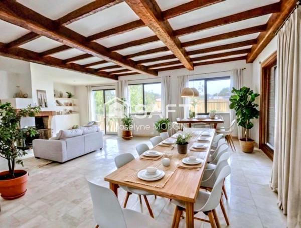 Maison individuelle sur sous-sol complet, autonomie de plain-pied, 4 grandes chambres