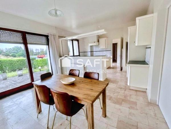 Maison individuelle sur sous-sol complet, autonomie de plain-pied, 4 grandes chambres