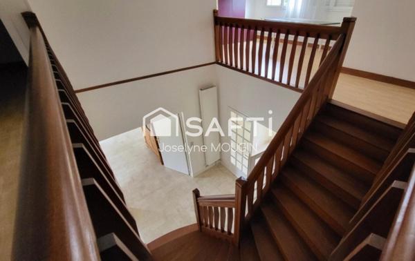 Maison individuelle sur sous-sol complet, autonomie de plain-pied, 4 grandes chambres