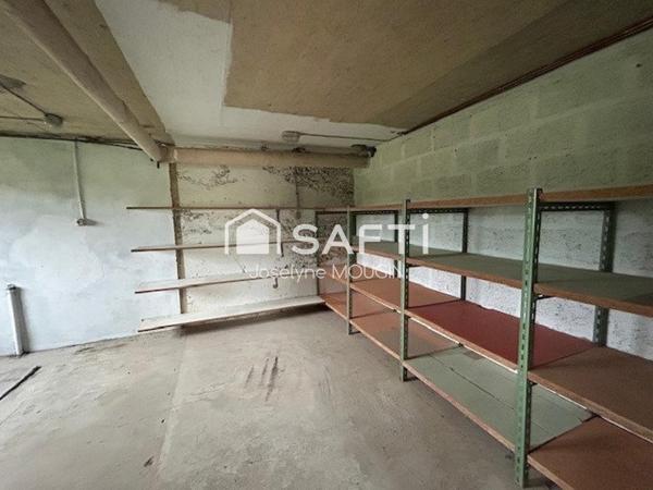 Maison individuelle sur sous-sol complet, autonomie de plain-pied, 4 grandes chambres