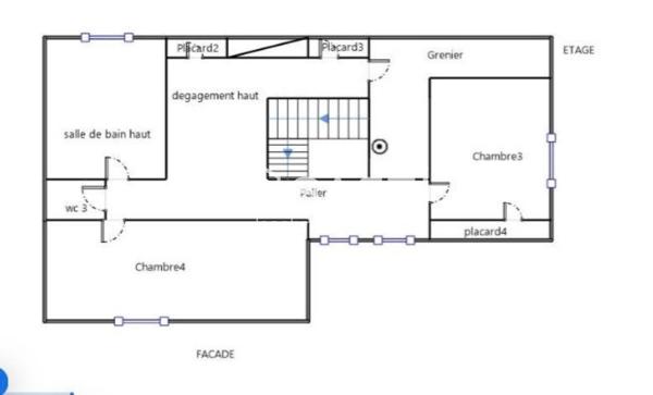 Maison individuelle sur sous-sol complet, autonomie de plain-pied, 4 grandes chambres