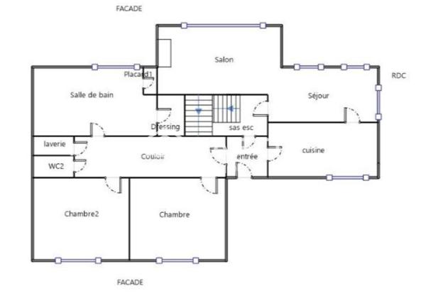 Maison individuelle sur sous-sol complet, autonomie de plain-pied, 4 grandes chambres