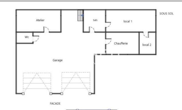 Maison individuelle sur sous-sol complet, autonomie de plain-pied, 4 grandes chambres