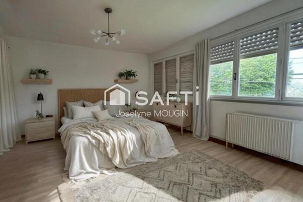 Maison individuelle sur sous-sol complet, autonomie de plain-pied, 4 grandes chambres