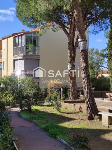 Beau T2/ Cabine de 33m2 en angle de résidence