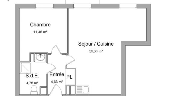 Location Appartement 2 pièces 47.2 m² - Franconville 95130