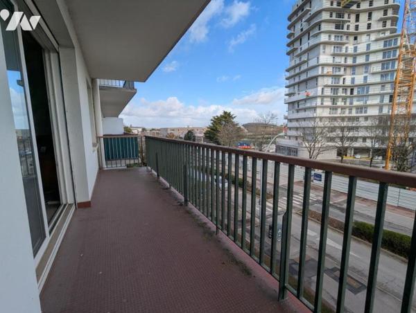 SAINT NAZAIRE, QUARTIER DU PARC PAYSAGER, Appartement à raffraichir 2 chambres