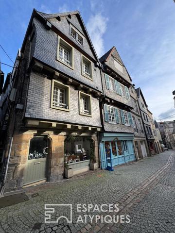 Maison Pondalez – Triplex disponible, galerie d’art et studios à revenus locatifs