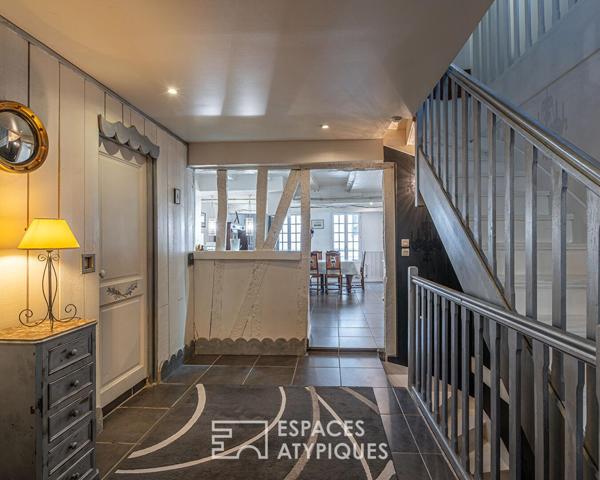 Maison Pondalez – Triplex disponible, galerie d’art et studios à revenus locatifs