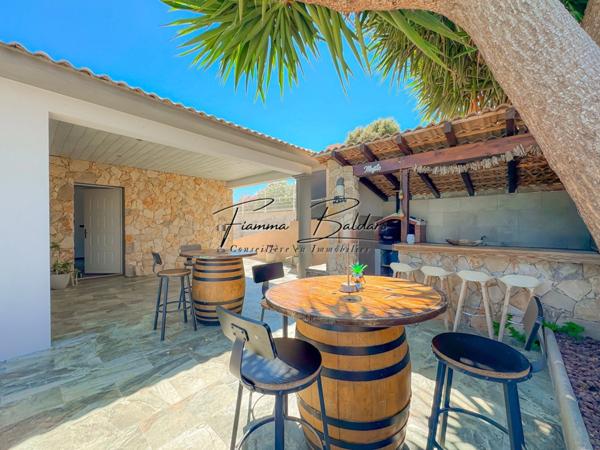 À vendre Villa moderne de 130m² + T2 45m², Terrain 840m², Vue mer, Folelli, Penta di Casinca, Haute-Corse (20)