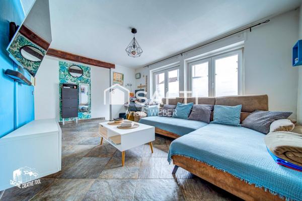 Maison mitoyenne rénovée – À 400 m de la gare – Aucun travaux à prévoir – Jardin clôturé