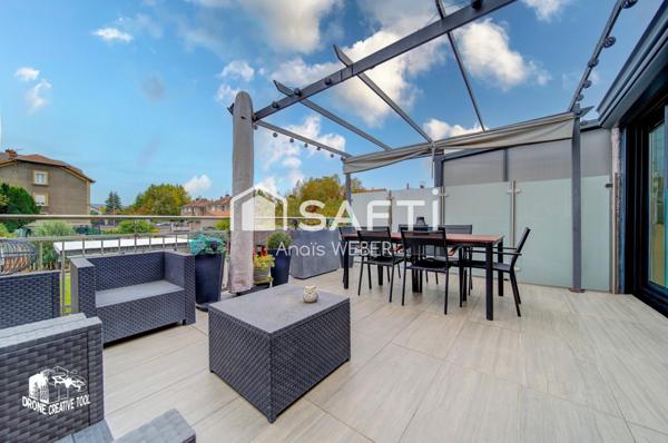 Maison mitoyenne rénovée – À 400 m de la gare – Aucun travaux à prévoir – Jardin clôturé