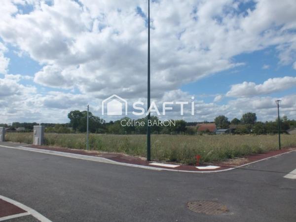 Terrain constructible de 788m²