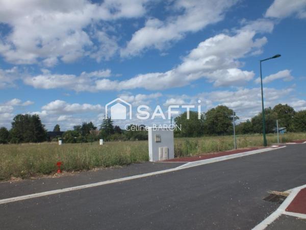 Terrain constructible de 788m²