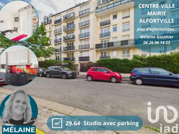Appartement à vendre 1 pièce 30 m² Alfortville