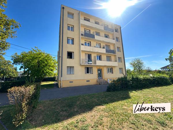 Meyzieu – Appartement 3 pièces de 56,75 m² avec balcon, cave et stationnement