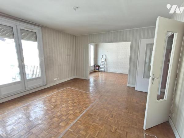 APPARTEMENT A REIMS - Quartier St Rémi - Vue Basilique, T4 d'env. 78m² avec parking