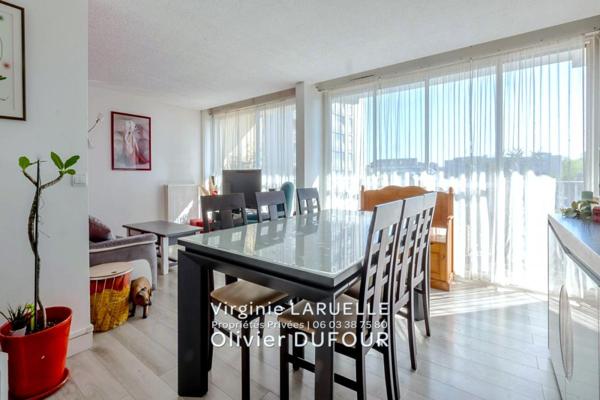 ROUEN CENTRE appartement avec balcon, 4 chambres, cave et 2 parking