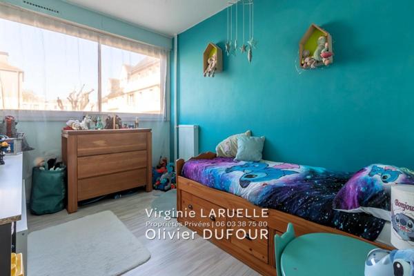 ROUEN CENTRE appartement avec balcon, 4 chambres, cave et 2 parking