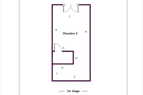 Mèze T3 meublé en rez de jardin avec parking