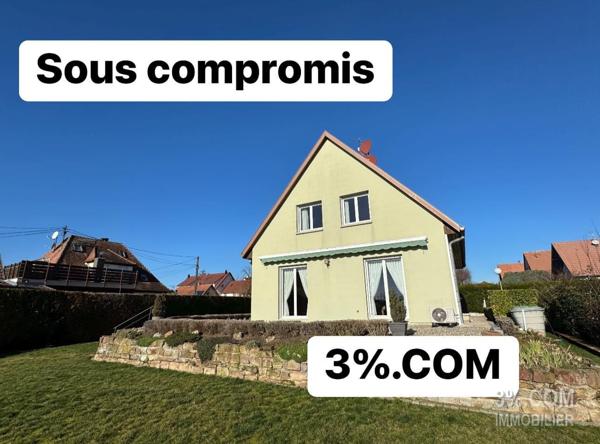 3%COM Jolie maison avec 4 chambres sur terrain de 6,21 ares  Duntzenheim (67270)