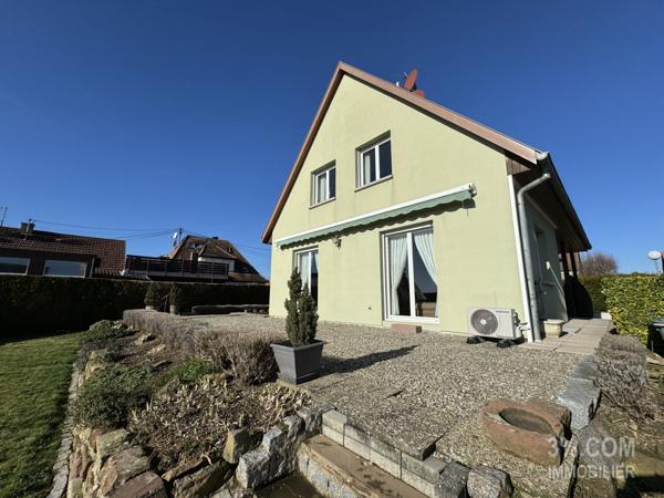 3%COM Jolie maison avec 4 chambres sur terrain de 6,21 ares  Duntzenheim (67270)
