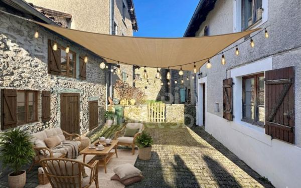 Maison à vendre    2 pièces • 49,40 m2 Nantiat