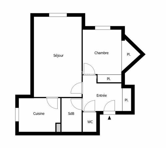 Appartement 2 pièces avec box