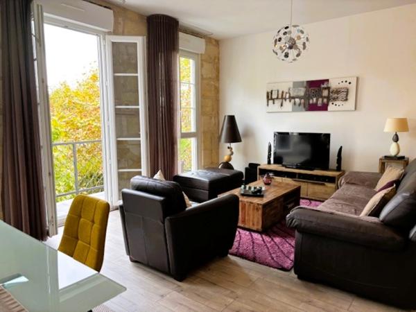 Duplex - 111 m2 - 2 Chambres - Bordeaux rive droite - Pierre apparente