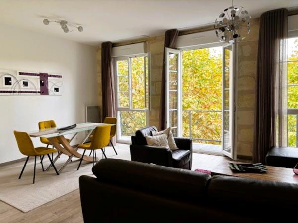 Duplex - 111 m2 - 2 Chambres - Bordeaux rive droite - Pierre apparente