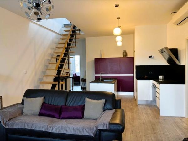 Duplex - 111 m2 - 2 Chambres - Bordeaux rive droite - Pierre apparente
