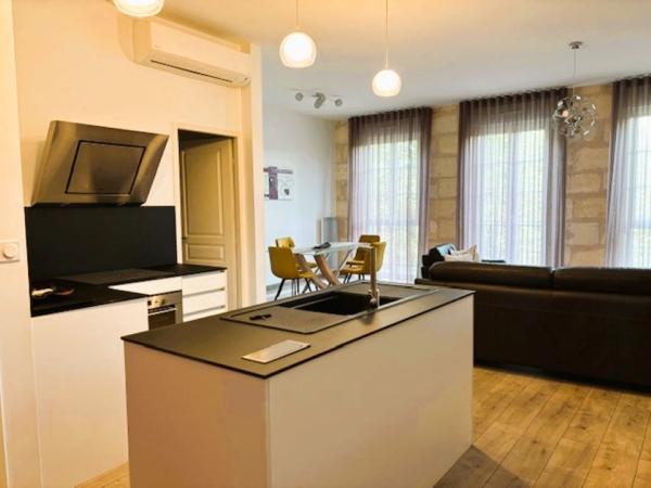 Duplex - 111 m2 - 2 Chambres - Bordeaux rive droite - Pierre apparente