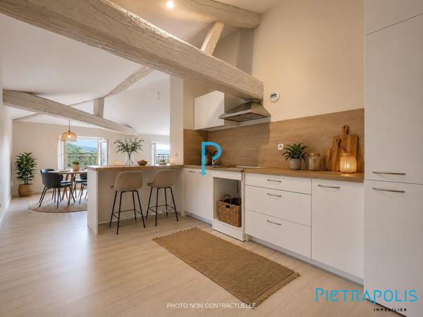 BULLY – Appartement 70 m² avec mezzanine, terrain et parking privé