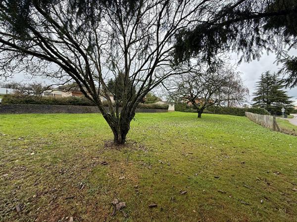 Terrain Chalamont 782M2, libre constructeur, idéalement située au calme