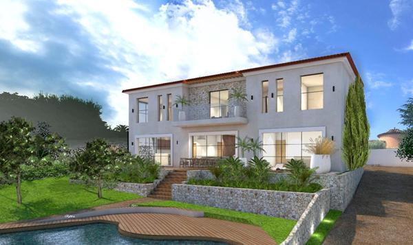 Projet de 256 m2 avec permis accordé pour Maison Exceptionnelle