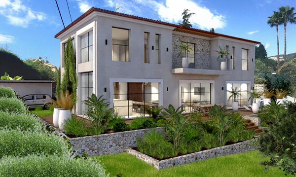 Projet de 256 m2 avec permis accordé pour Maison Exceptionnelle