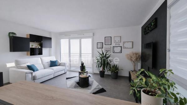 Appartement T4 avec terrasse, vue dégagée et garage double