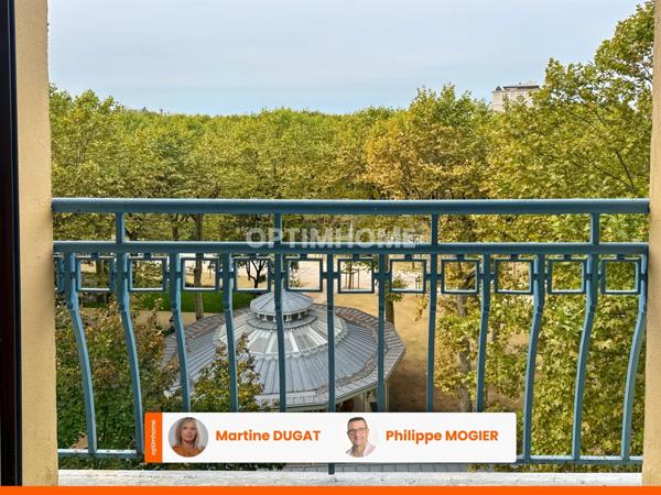 Vichy 03 – Le Carlton, Triangle d’Or, T2 donnant sur Parc des Sources