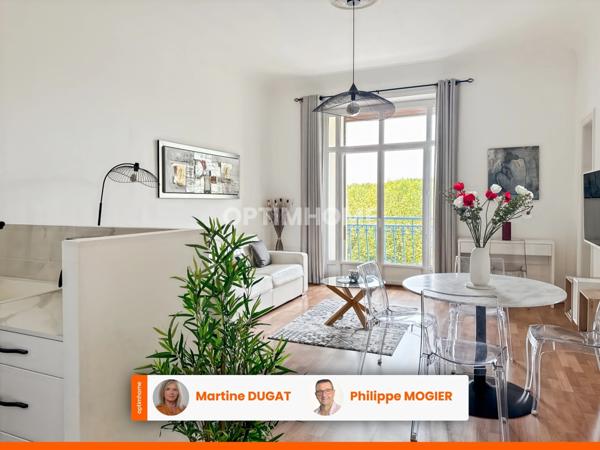 Vichy 03 – Le Carlton, Triangle d’Or, T2 donnant sur Parc des Sources