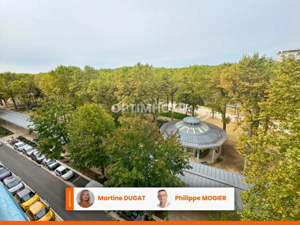 Vichy 03 – Le Carlton, Triangle d’Or, T2 donnant sur Parc des Sources