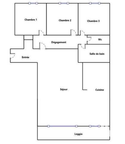 Appartement à vendre 4 pièces 91,66 m² Villeurbanne